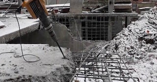 Демонтаж монолитного перекрытия в Губкине - Профессиональная разборка от 840 руб.