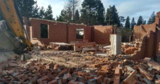 Демонтаж 1 этажного дома Губкин, цена от 1627 руб.