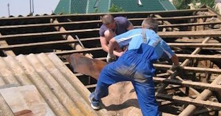 Демонтаж крыши в Губкине - стоимость работ от 735 рублей за м2